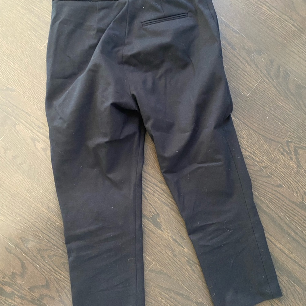 Black Sezane Work Pants (Stretchy And Highwaisted) View 5